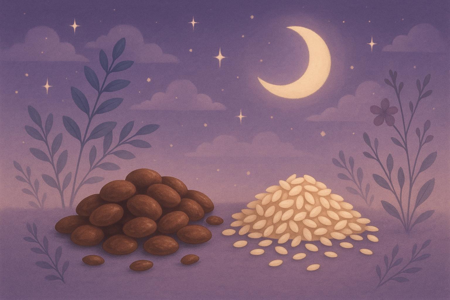 酸棗仁與芝麻素:中醫千年助眠智慧的現代科學驗證